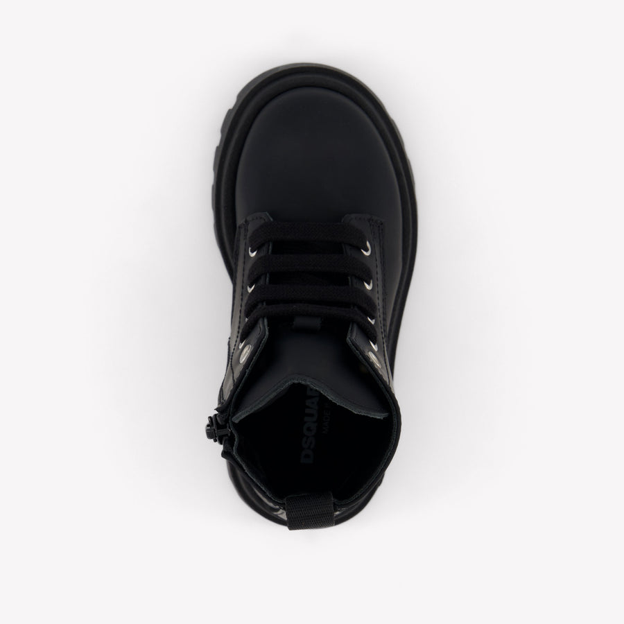 Dsquared2 Unisex Laarzen In Zwart