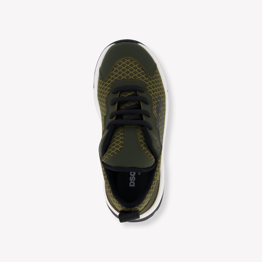 Dsquared2 Unisex Sneakers In Army