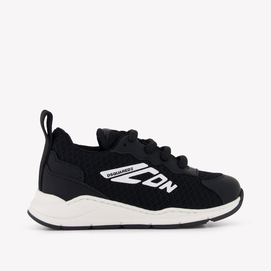 Dsquared2 Unisex Sneakers In Zwart