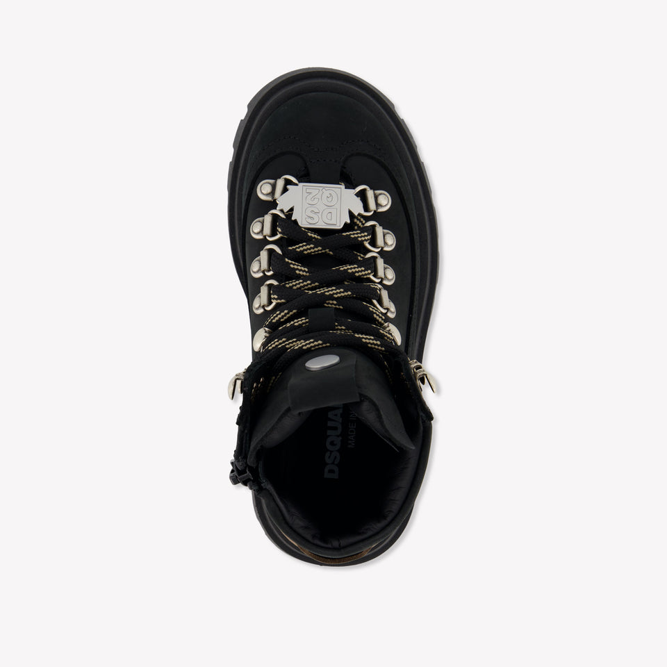 Dsquared2 Unisex Laarzen In Zwart