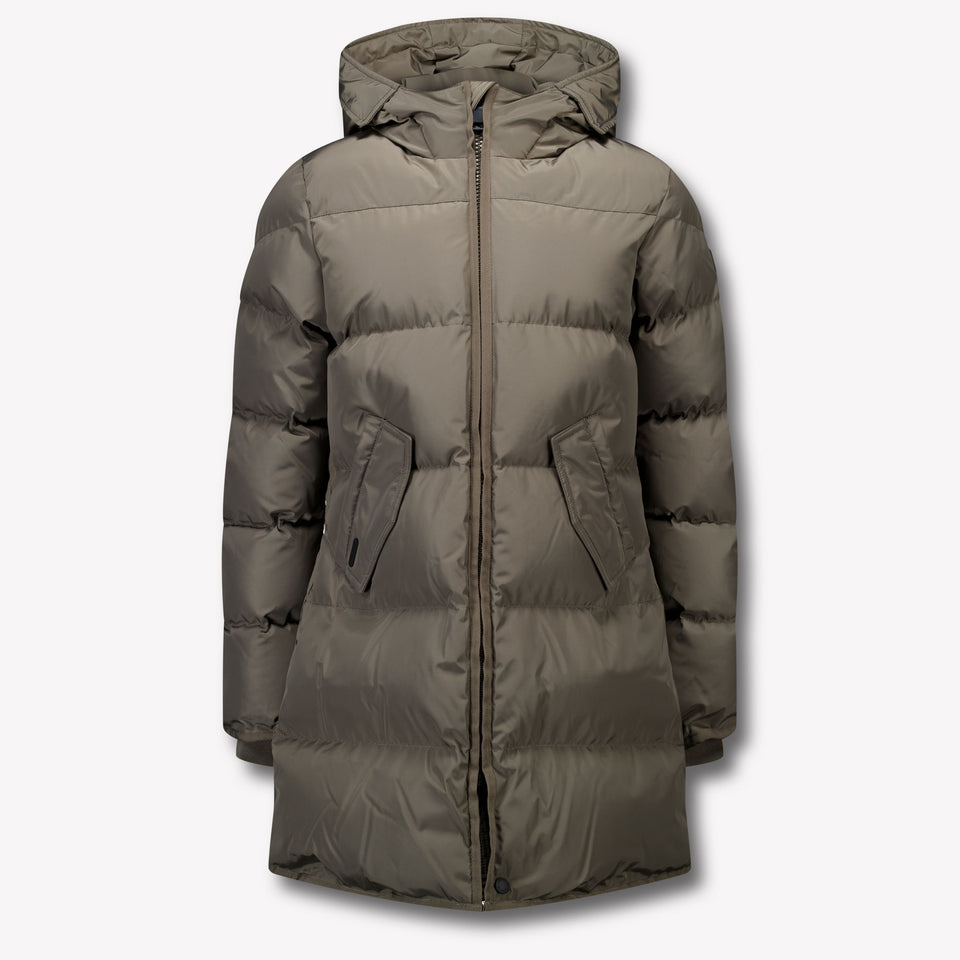 Airforce Kinder Meisjes Winterjas In Taupe