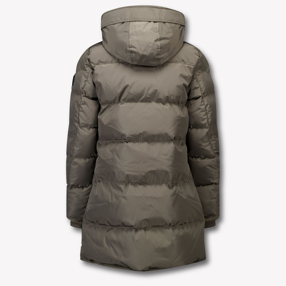 Airforce Kinder Meisjes Winterjas In Taupe