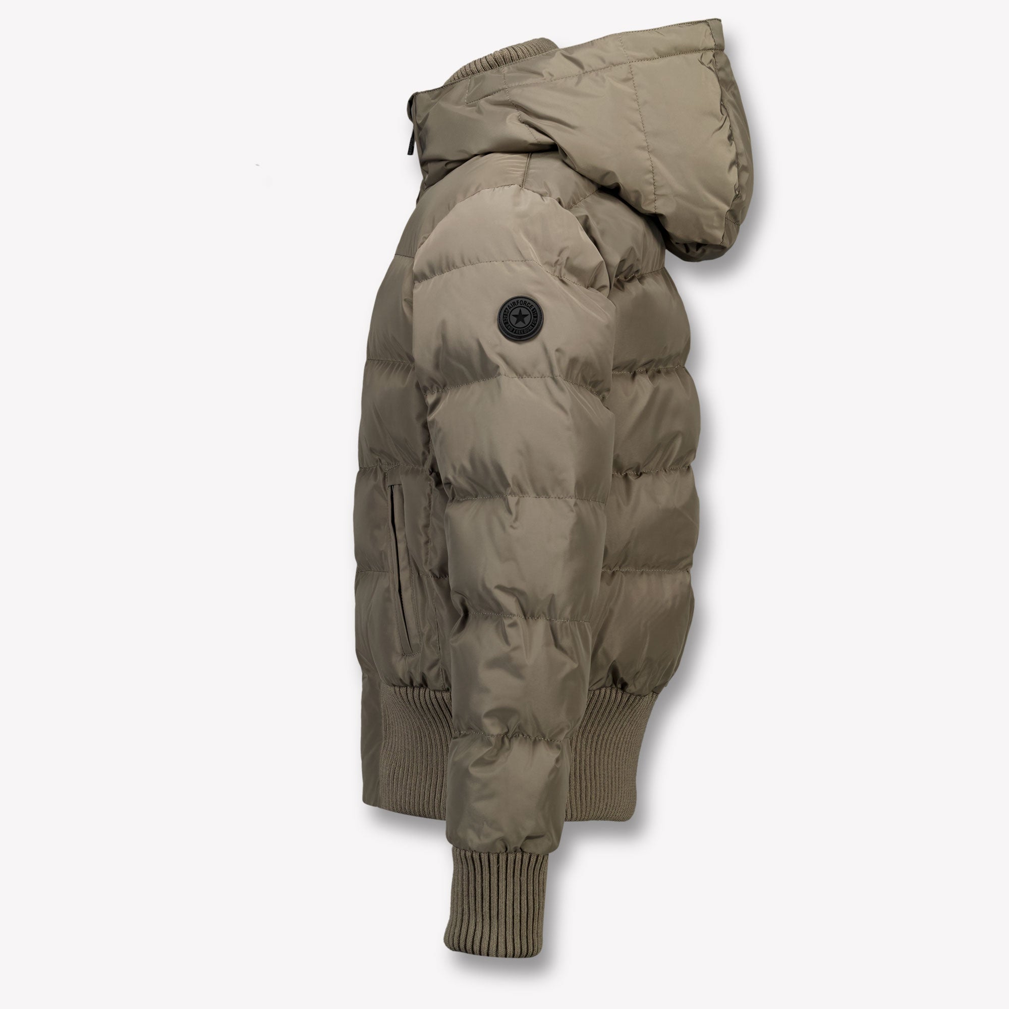 Airforce Kinder Meisjes Winterjas In Taupe