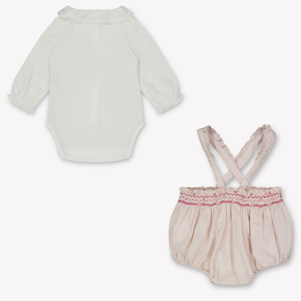 Tartine et Chocolat Baby Meisjes Setje In Licht Roze