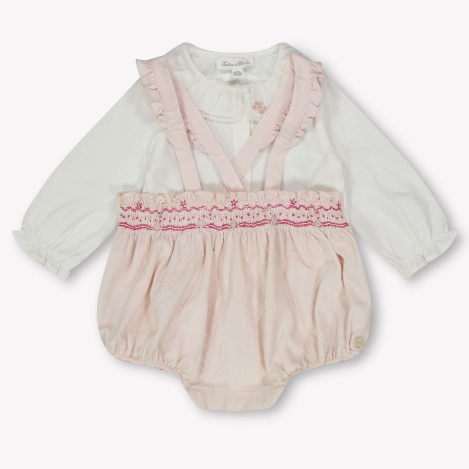 Tartine et Chocolat Baby Meisjes Setje In Licht Roze