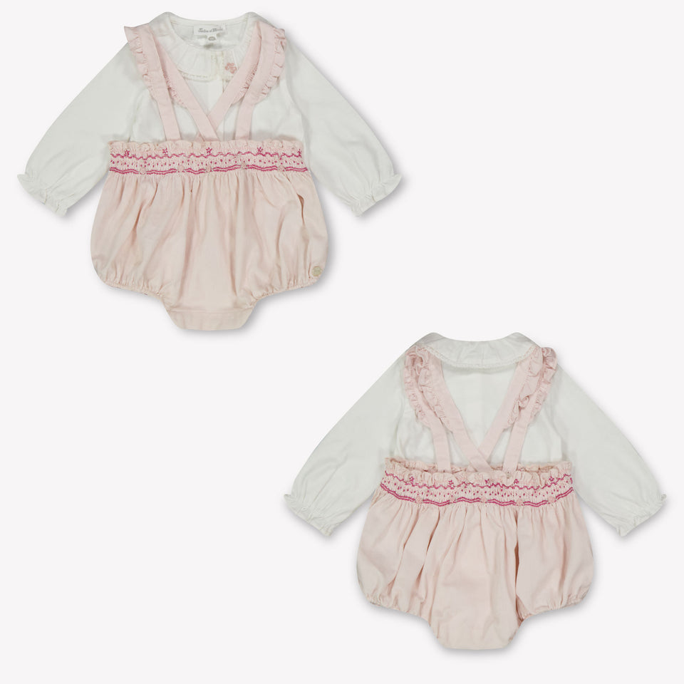 Tartine et Chocolat Baby Meisjes Setje In Licht Roze