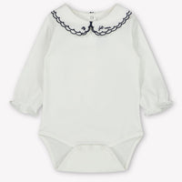 Tartine et Chocolat Baby Meisjes Rompertje In Off White