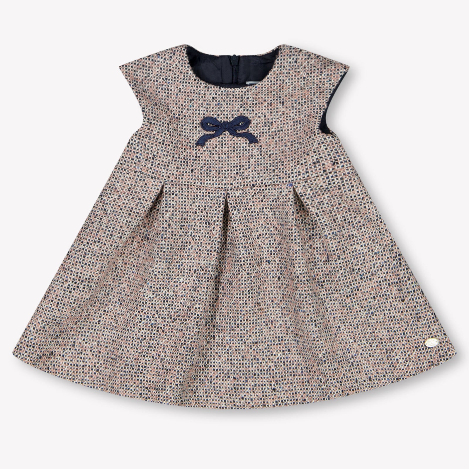 Tartine et Chocolat Baby Meisjes Jurk In Licht Roze