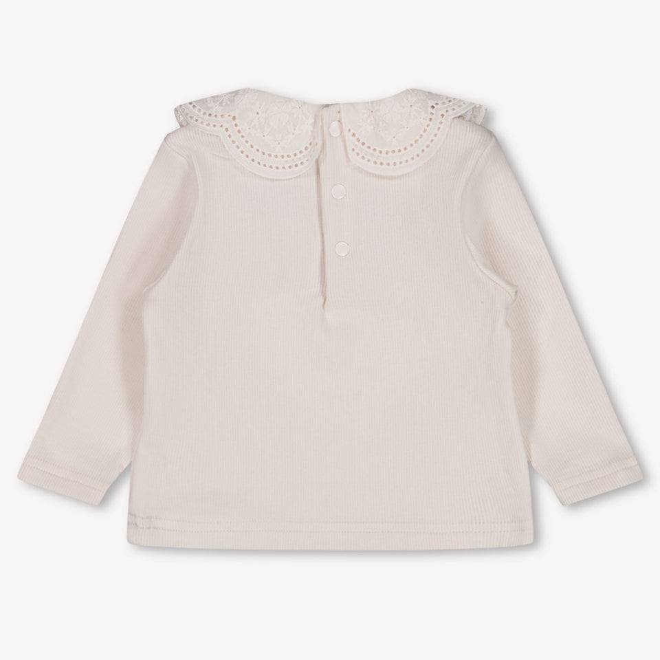 Tartine et Chocolat Baby Meisjes T-Shirt In Licht Roze