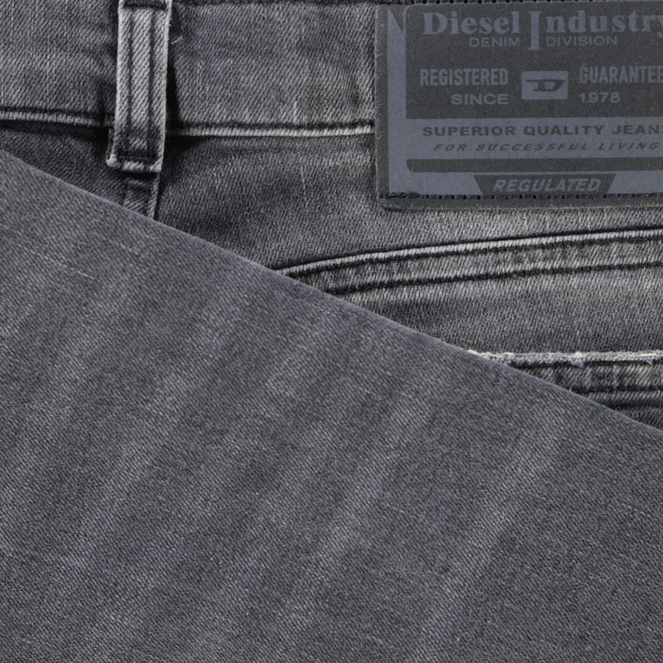 Diesel Kinder Meisjes Jeans In Zwart