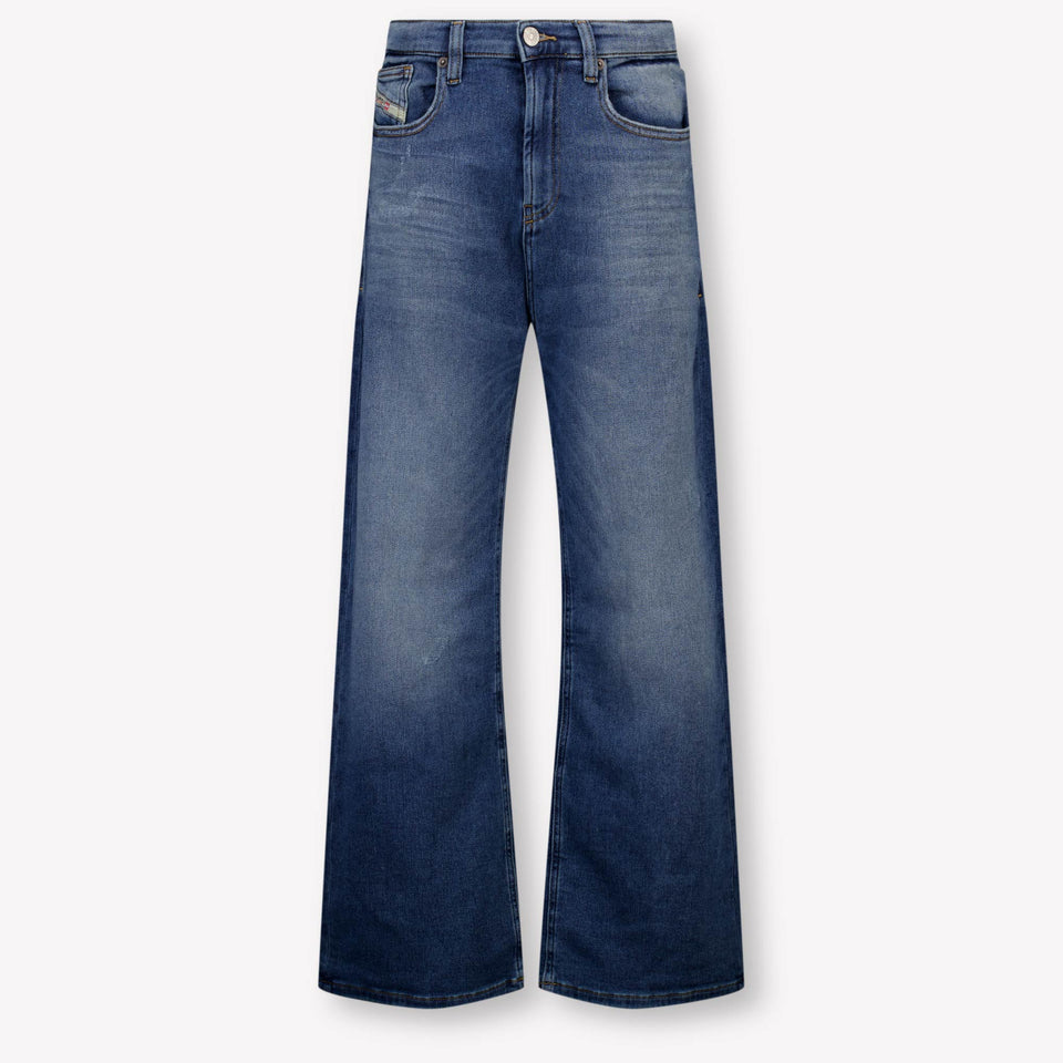 Diesel Kinder Meisjes Jeans In Blauw