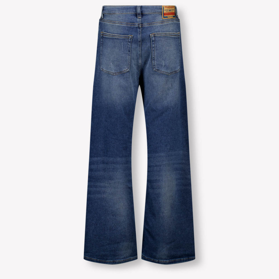 Diesel Kinder Meisjes Jeans In Blauw