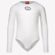 Diesel Kinder Meisjes T-Shirt In Wit