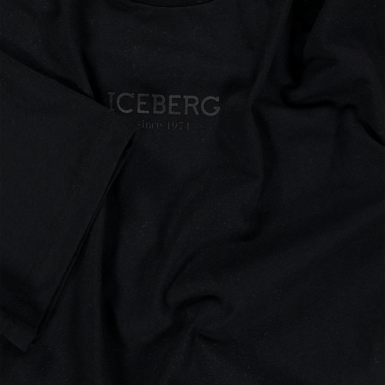 Iceberg Kinder Jongens T-Shirt In Zwart