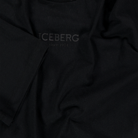 Iceberg Kinder Jongens T-Shirt In Zwart