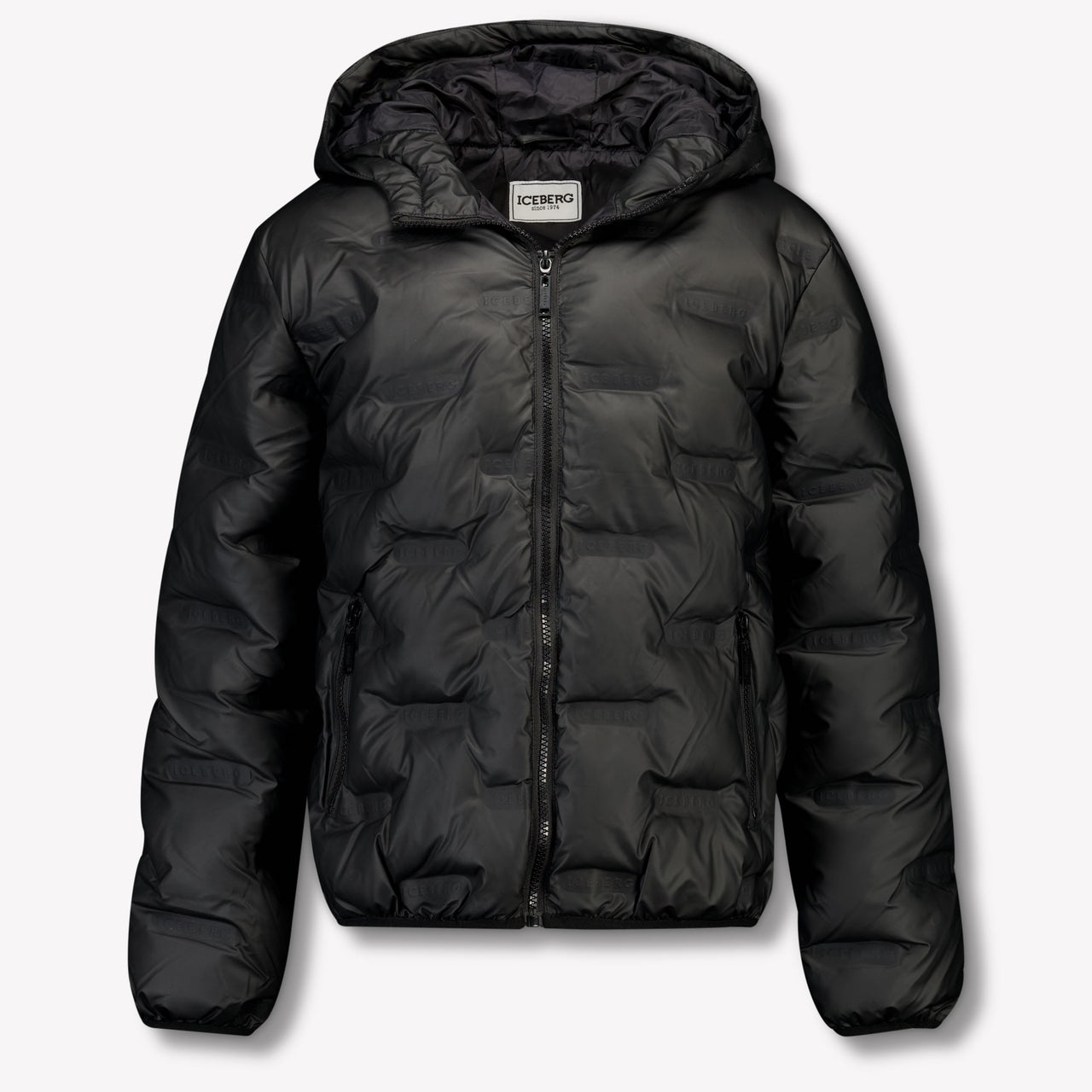 Iceberg Kinder Jongens Winterjas In Zwart