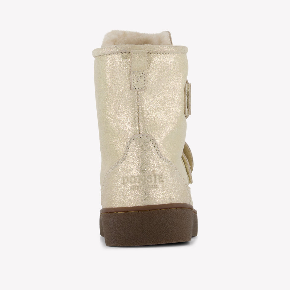 Donsje Amsterdam Meisjes Laarzen In Zilver