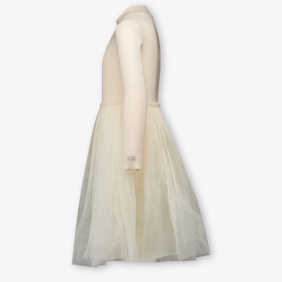 Donsje Amsterdam Kinder Meisjes Jurk In Licht Roze