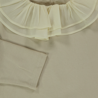 Donsje Amsterdam Kinder Meisjes T-Shirt In Licht Beige