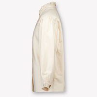 Donsje Amsterdam Kinder Meisjes Blouse In Licht Beige