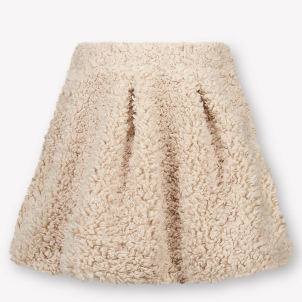 Donsje Amsterdam Kinder Meisjes Rokje In Taupe