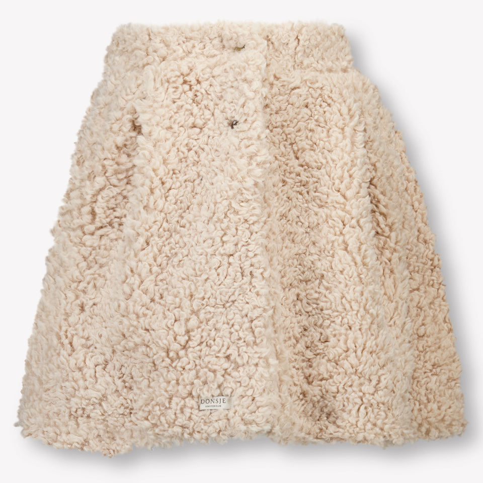 Donsje Amsterdam Kinder Meisjes Rokje In Taupe