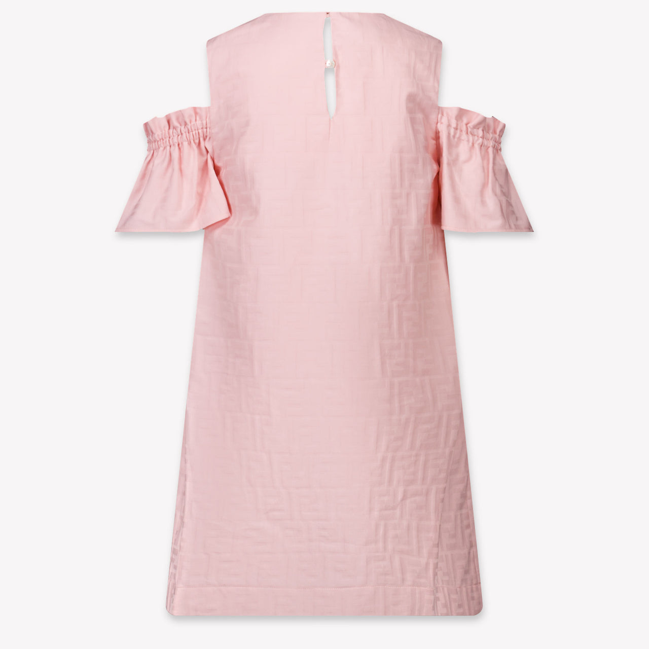 Fendi Kinder Meisjes Jurk In Licht Roze