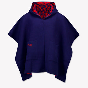 Fendi Kinder Meisjes Sjaals In Navy