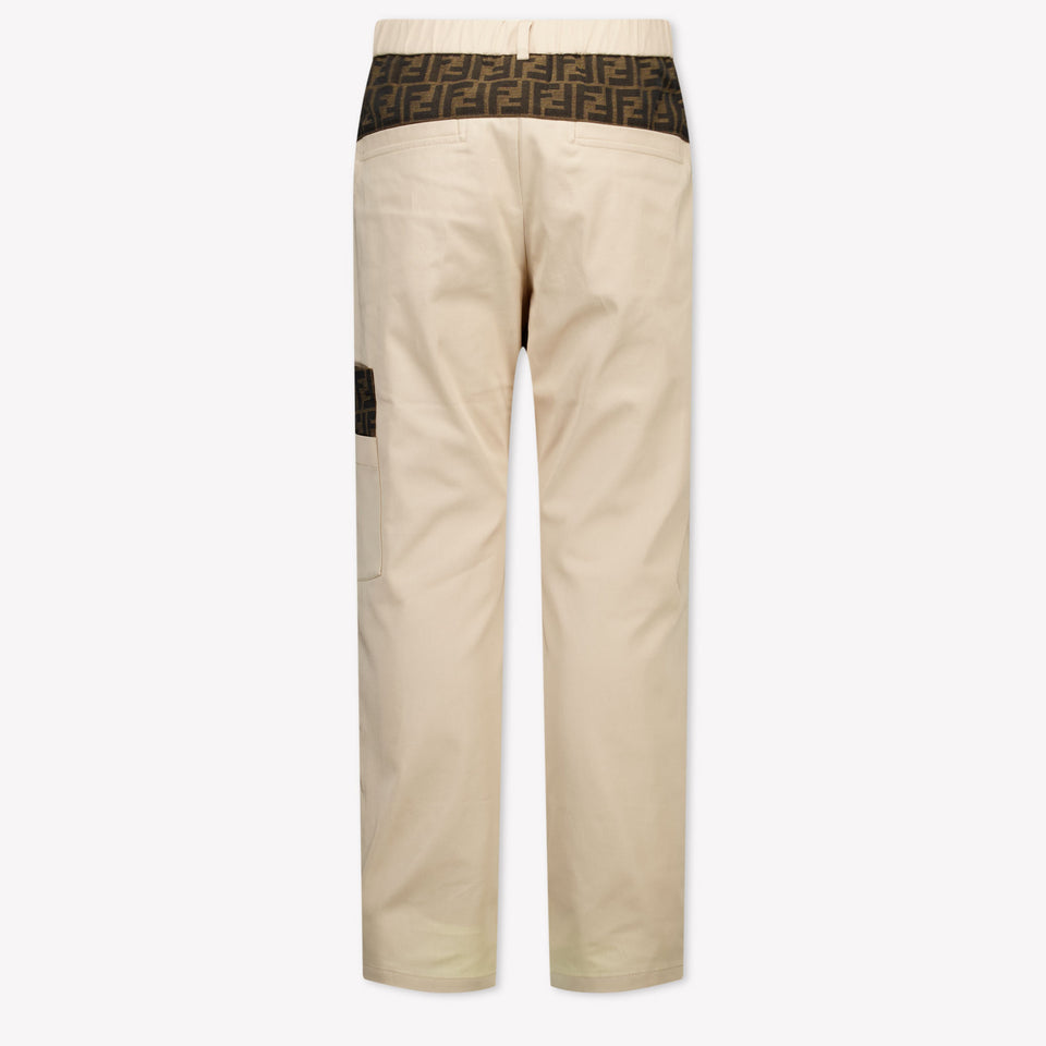 Fendi Kinder Jongens Broek In Beige