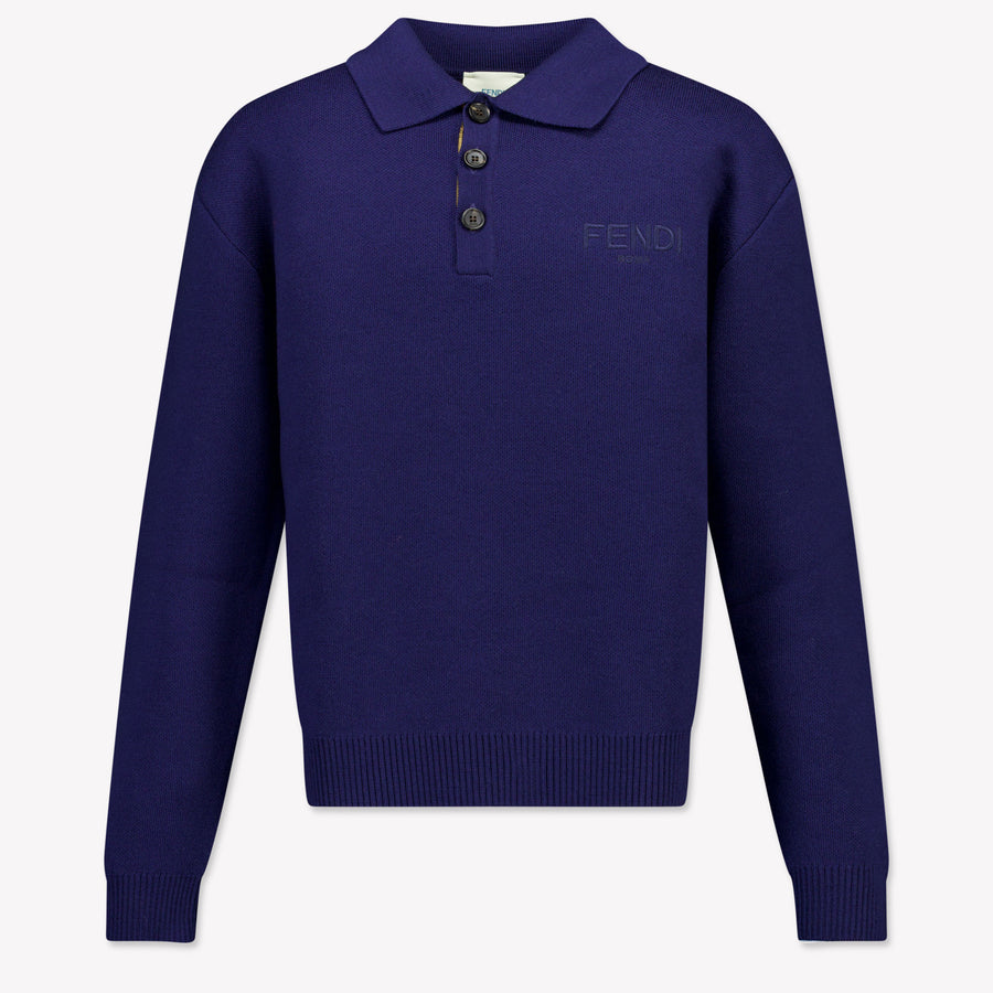 Fendi Kinder Jongens Trui In Navy