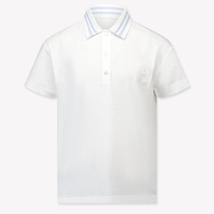 Fendi Kinder Jongens Polo In Wit