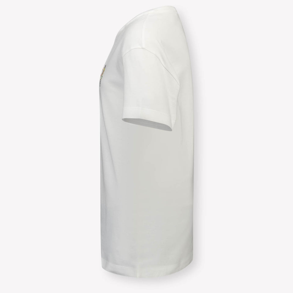 Fendi Kinder Jongens T-Shirt In Wit