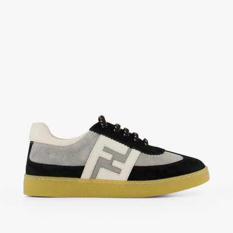 Fendi Unisex Sneakers In Zwart