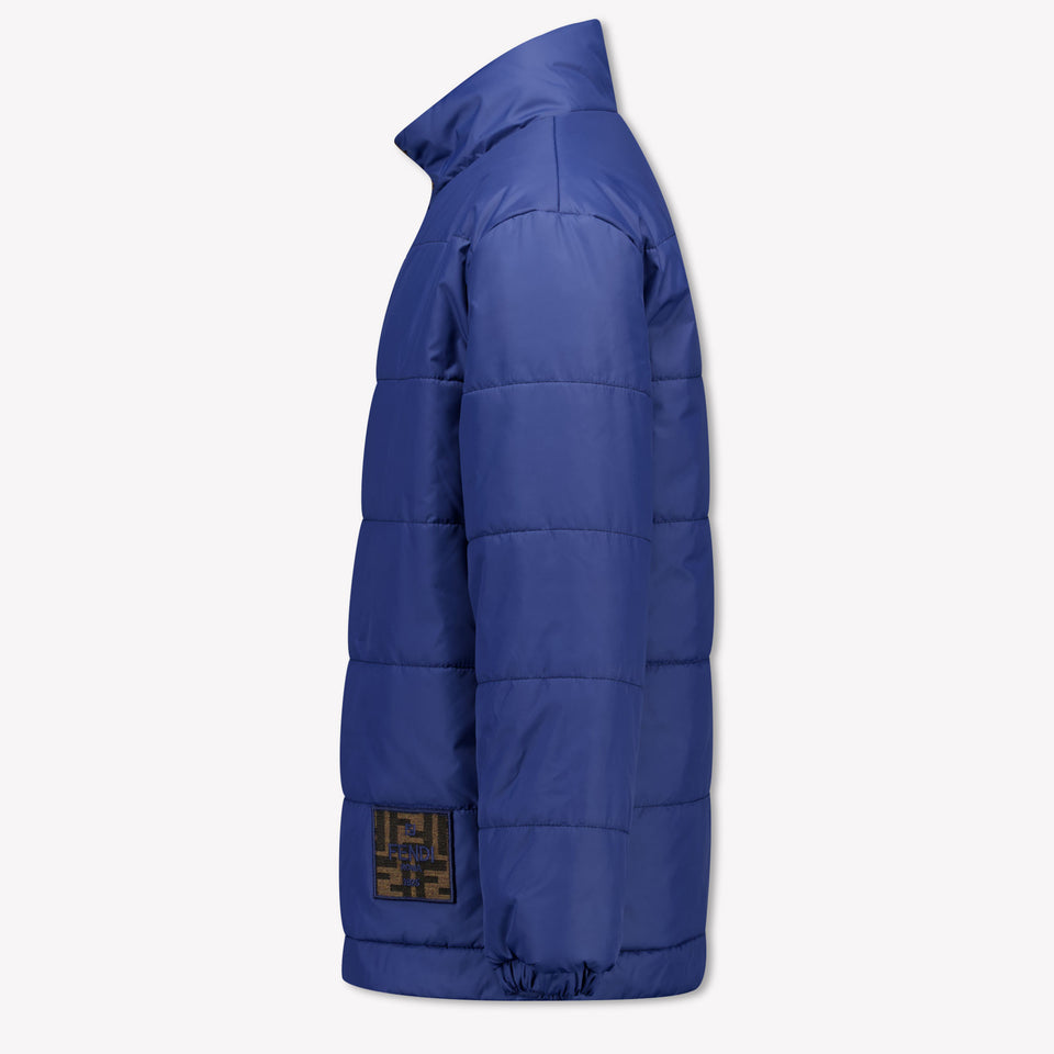 Fendi Kinder Unisex Tussenjas In Navy