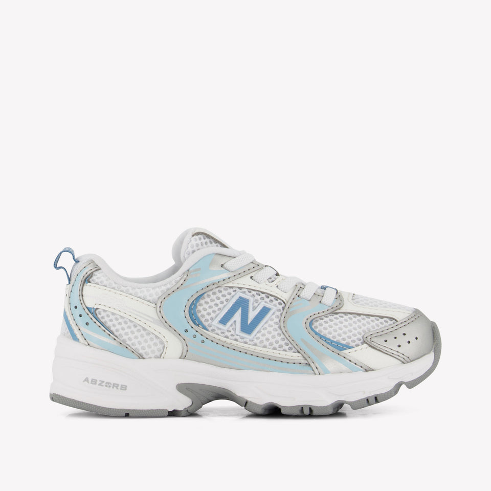 New Balance Unisex Sneakers In Licht Blauw
