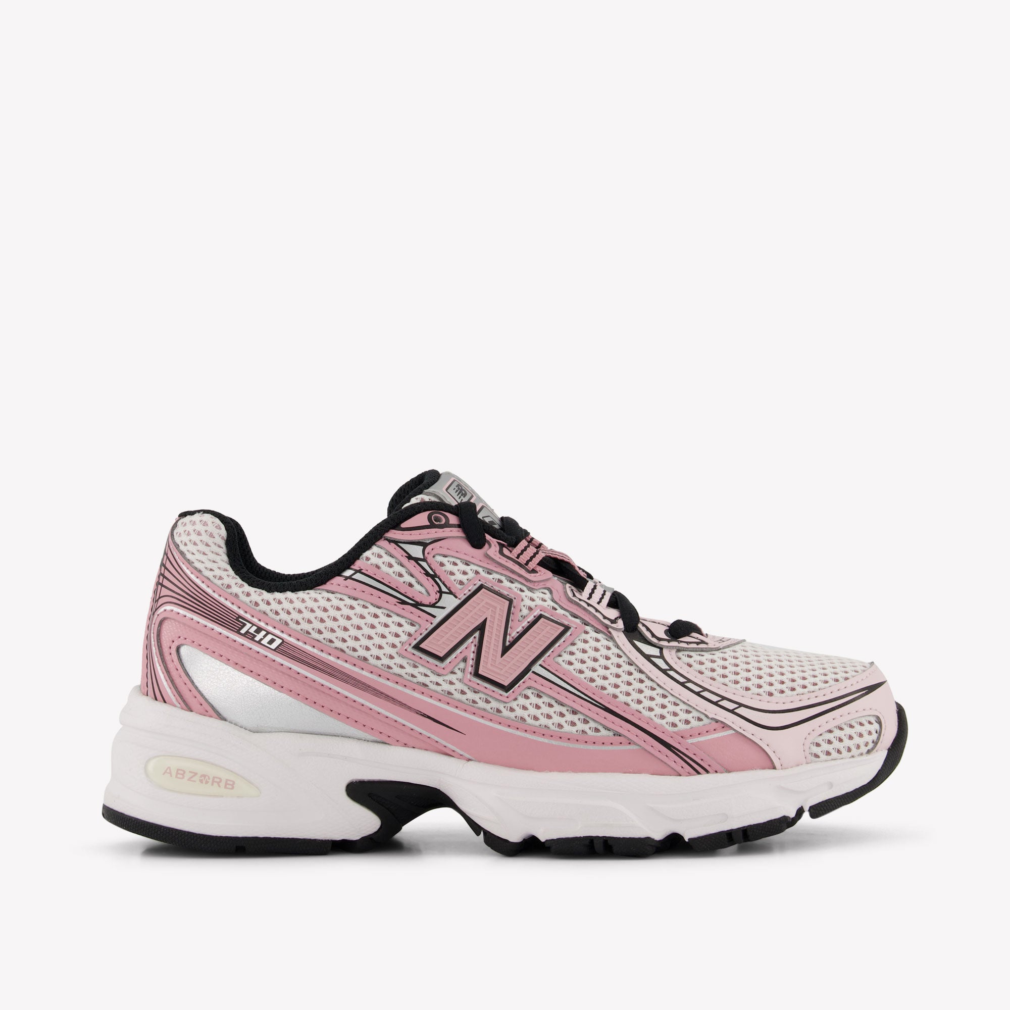 New Balance GR740 Unisex Sneakers in Licht Roze