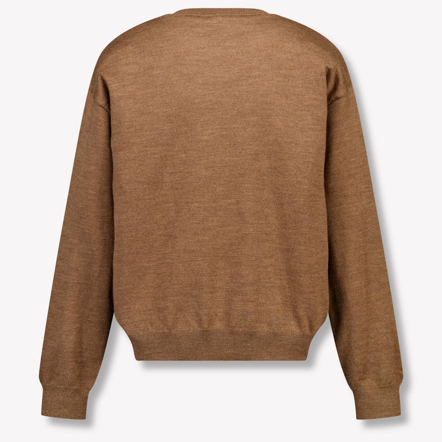 Fendi Kinder Unisex Trui In Camel