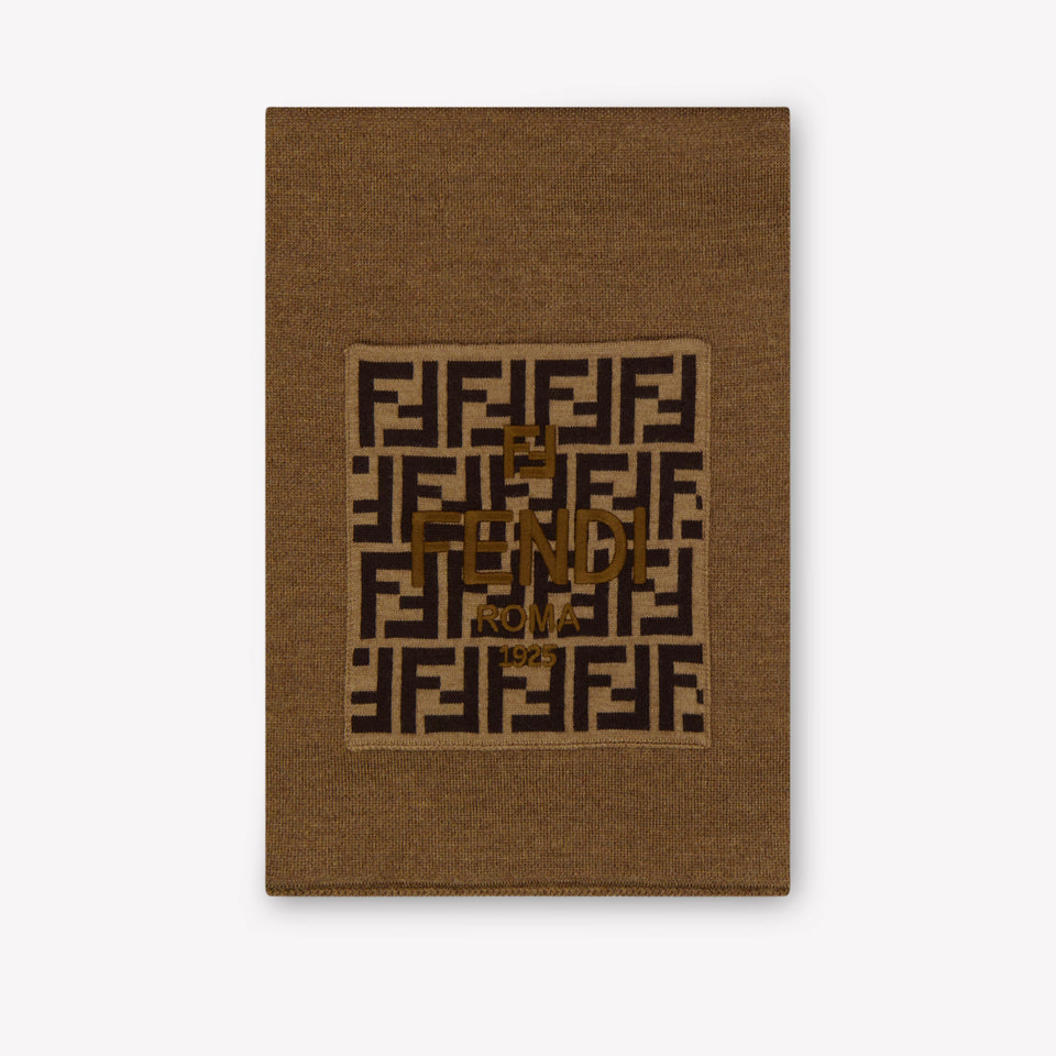 Fendi Kinder Unisex Sjaals In Camel