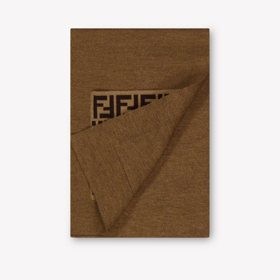 Fendi Kinder Unisex Sjaals In Camel