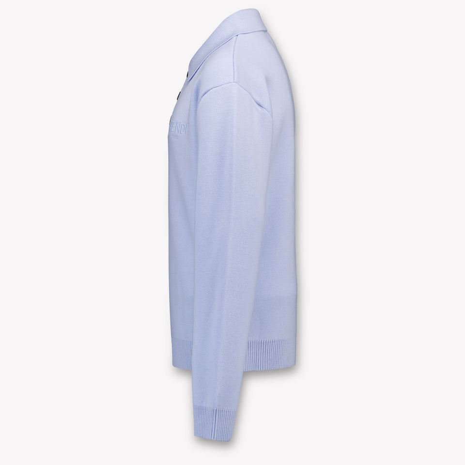 Fendi Kinder Jongens Trui In Licht Blauw
