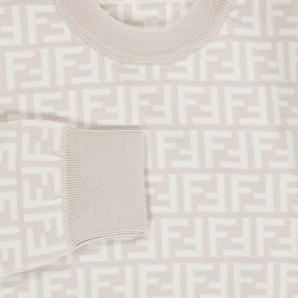 Fendi Kinder Unisex Trui In Grijs