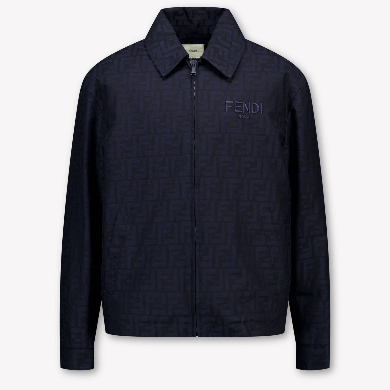 Fendi Kinder Unisex Tussenjas In Navy