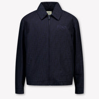 Fendi Kinder Unisex Tussenjas In Navy