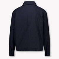 Fendi Kinder Unisex Tussenjas In Navy