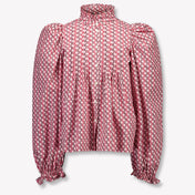 Fendi Kinder Meisjes Blouse In Roze