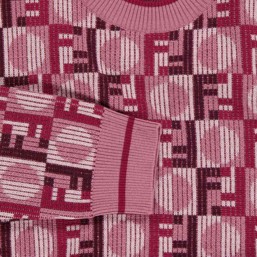Fendi Kinder Meisjes Trui In Roze