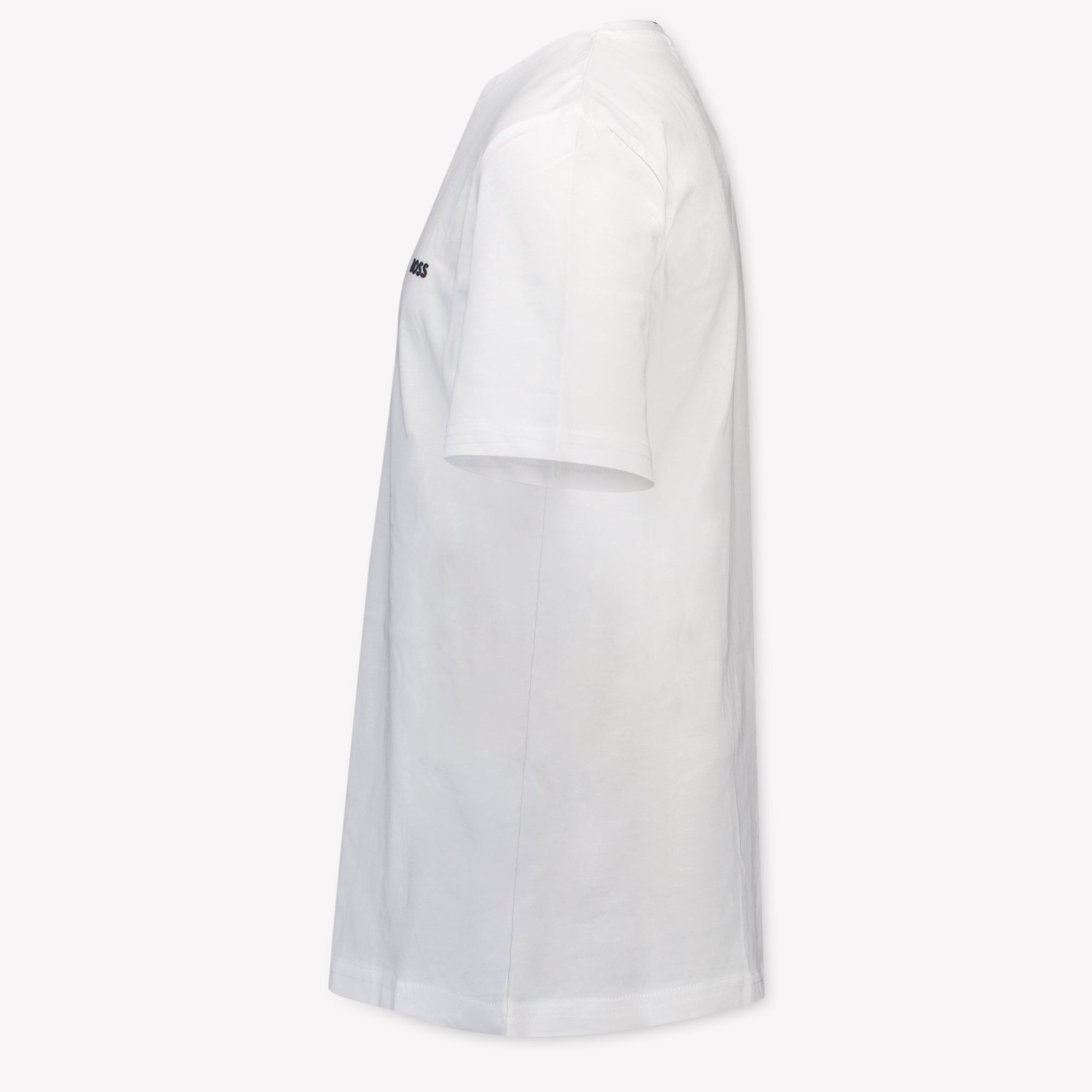 Boss Kinder Jongens T-Shirt In Wit