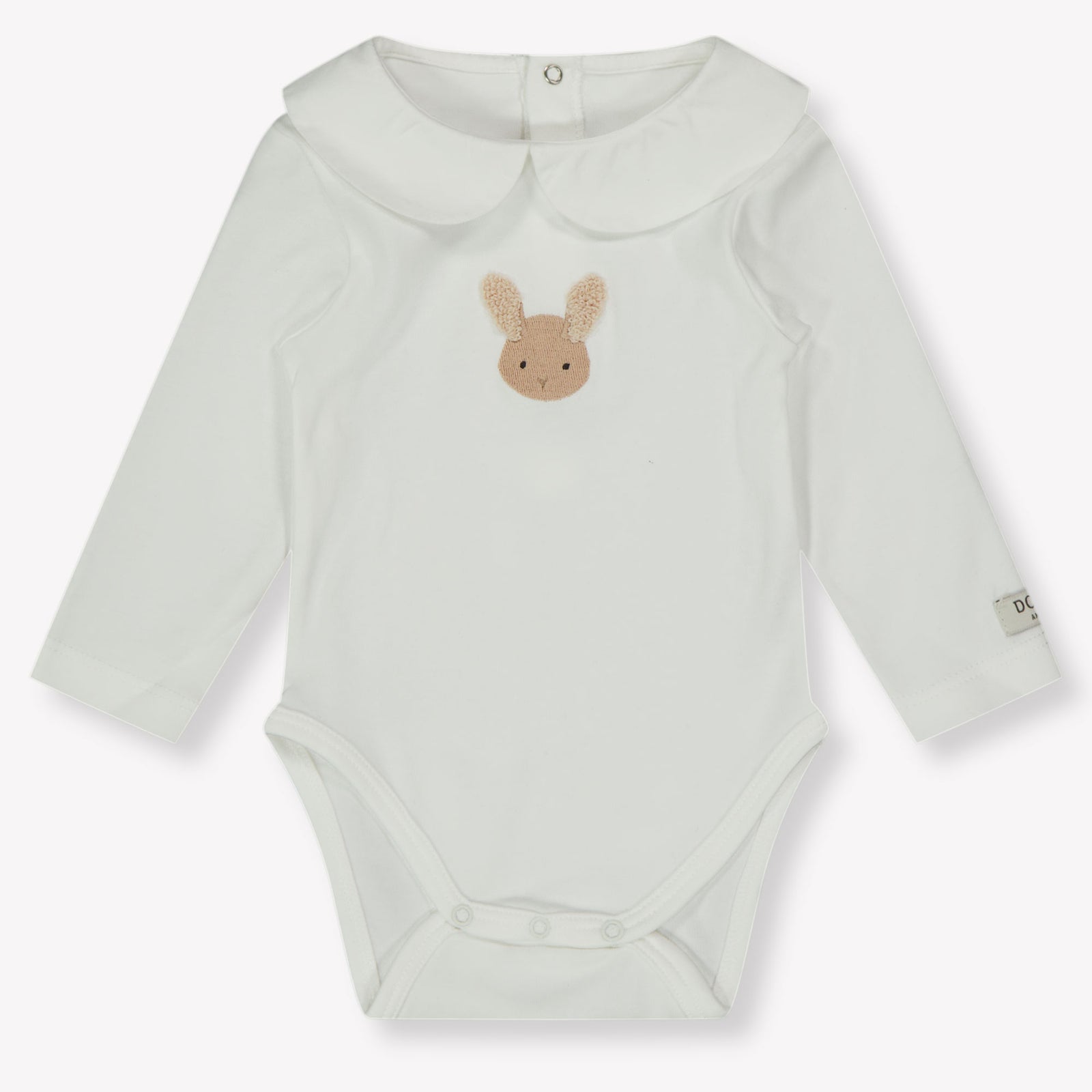 Donsje Amsterdam Fluffy Bunny Baby Meisjes Rompertje In Off White