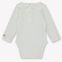 Donsje Amsterdam Fluffy Bunny Baby Meisjes Rompertje In Off White