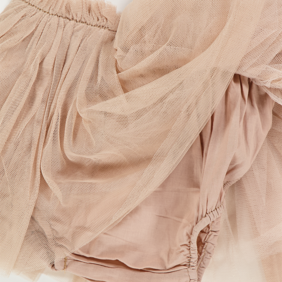 Donsje Amsterdam Rieta Baby Meisjes Rokje In Oud Roze